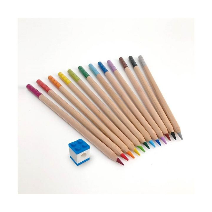 LEGO Pastelky s klipem, mix barev 12ks