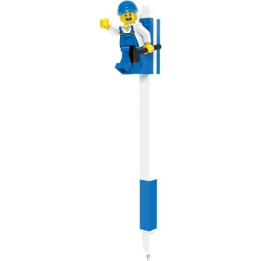 LEGO gelové pero s minifigurkou modré