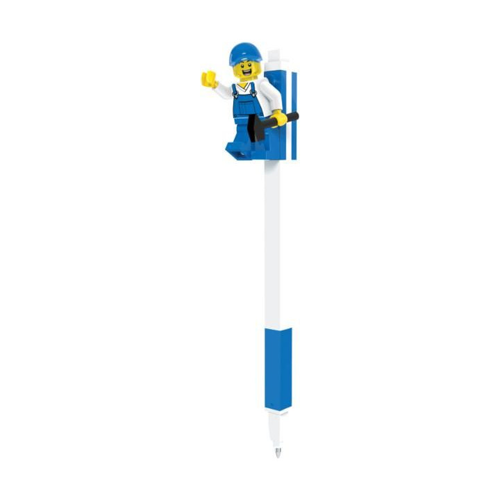 LEGO gelové pero s minifigurkou modré