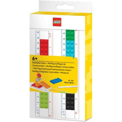 LEGO pravítko 30cm s minifigurkou