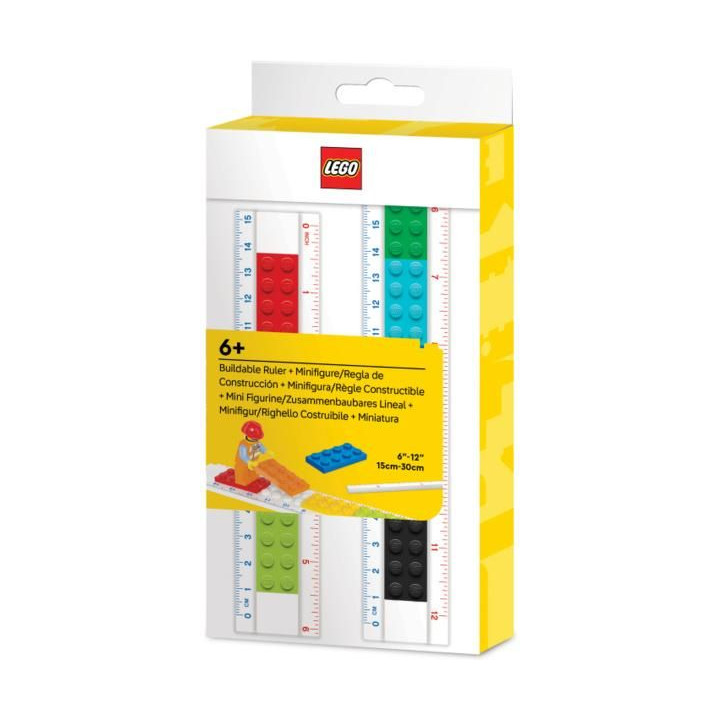 LEGO pravítko 30cm s minifigurkou