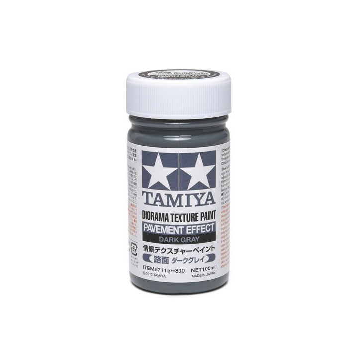 Tamiya Farba na textúru diorám – Efekt dlažby, tmavošedá (100 ml) | RCsvet
