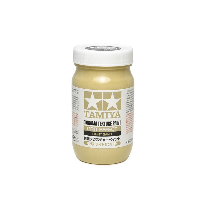 Tamiya Farba na textúru diorám – Efekt zŕn, svetlo piesková (250 ml) | RCsvet