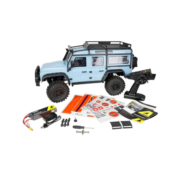 ALLRock H8 V2 Scale Crawler brushless 1:8 RTR modro/oranžový | RCsvet