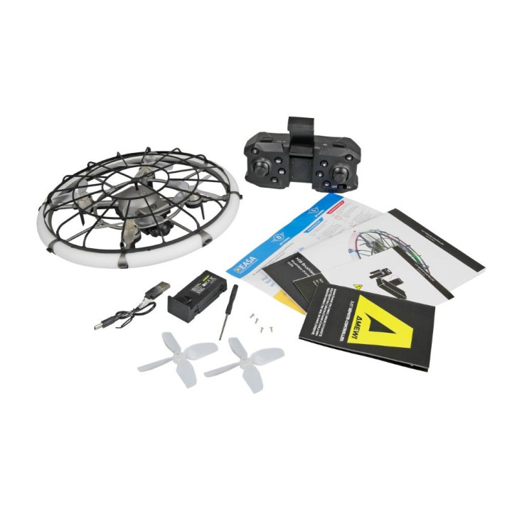 M18 striedavý dron s kamerou a LED kruhom (RTF) | RCsvet
