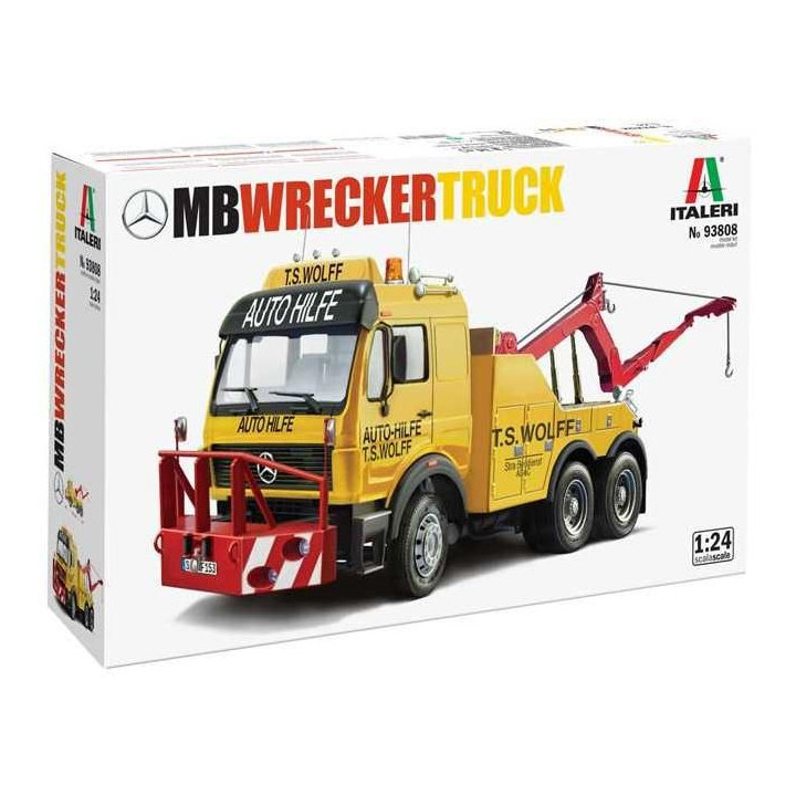 Model Kit truck 93808 - Mercedes-Benz wrecker truck (1:24)