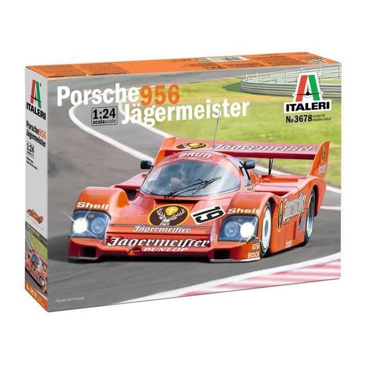 Model Kit auto 3678 - Porsche 956 Jagermeister (1:24)
