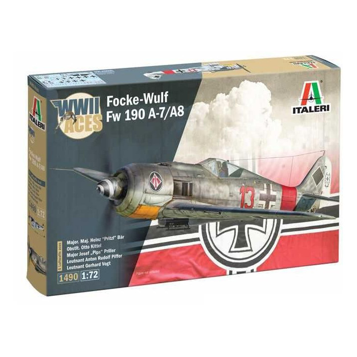Model Kit letadlo 1490 - Focke-Wulf Fw 190 A-8/F Aces (1:72)