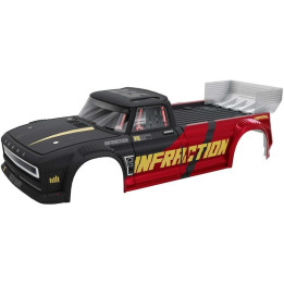Arrma karosérie černá: Infraction 4X4 All-Road 3S BLX