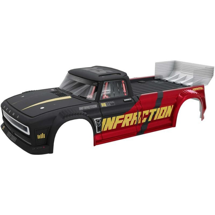 Arrma karosérie černá: Infraction 4X4 All-Road 3S BLX