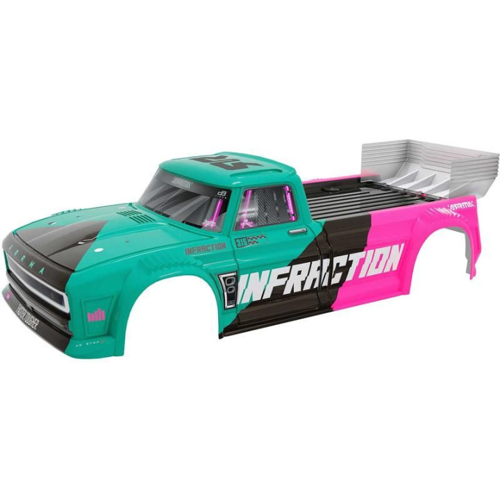 Arrma karosérie tyrkysová: Infraction 4X4 All-Road 3S BLX