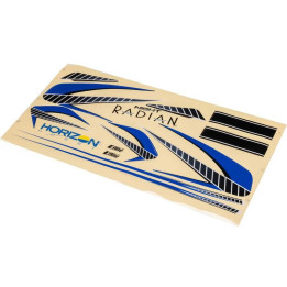 E-flite samolepky: Night Radian 2.0m