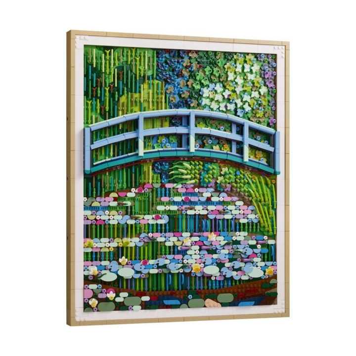 LEGO Art - Claude Monet – Most nad jezírkem s lekníny