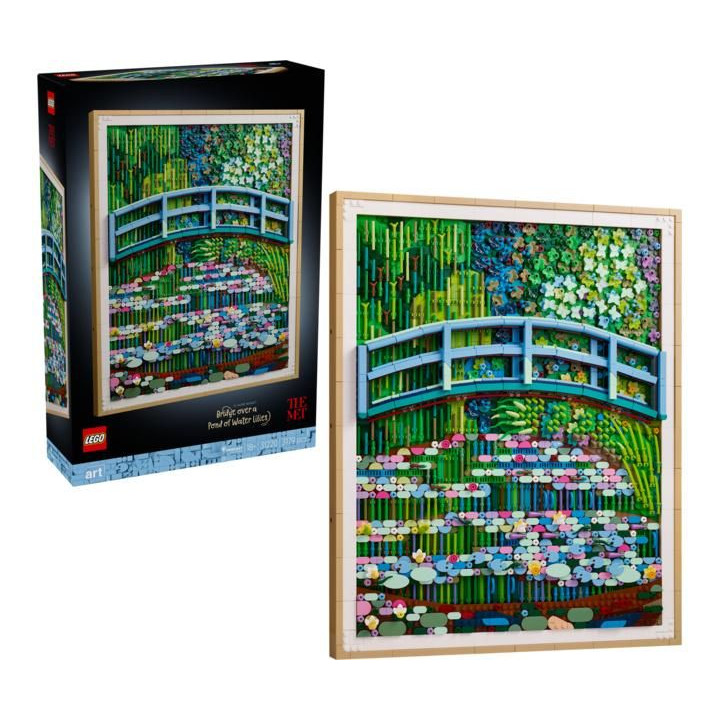 LEGO Art - Claude Monet – Most nad jezírkem s lekníny