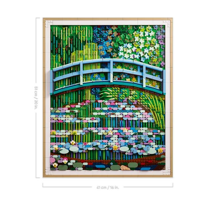 LEGO Art - Claude Monet – Most nad jezírkem s lekníny