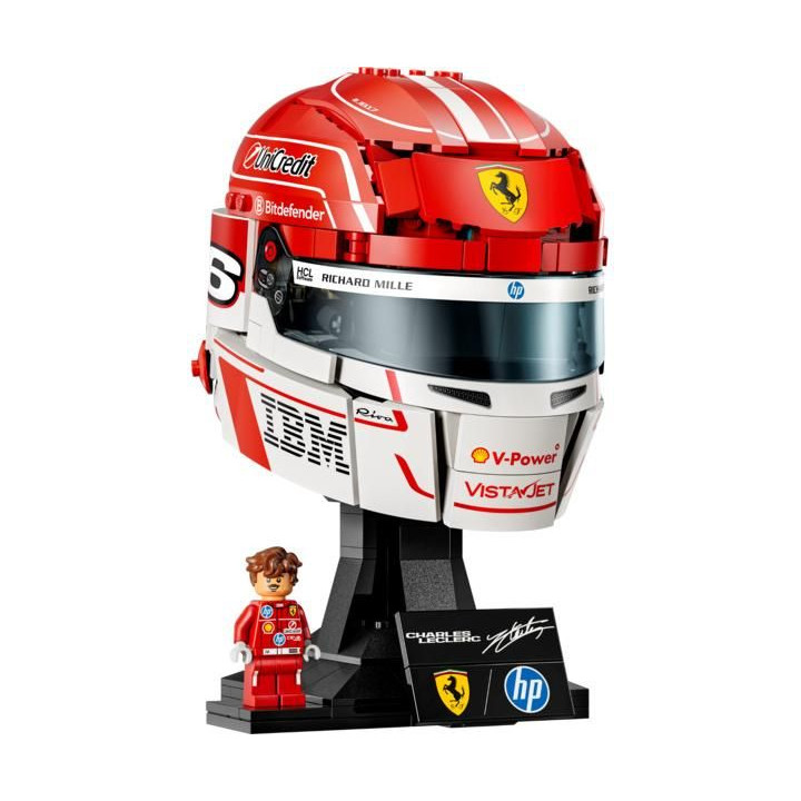 LEGO Editions - Helma Charles Leclerc ze Scuderia Ferrari HP