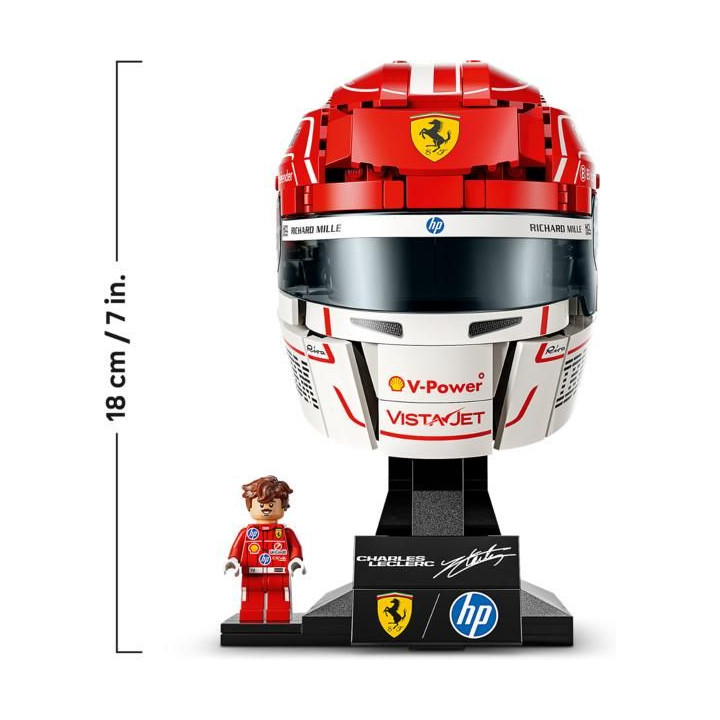 LEGO Editions - Helma Charles Leclerc ze Scuderia Ferrari HP