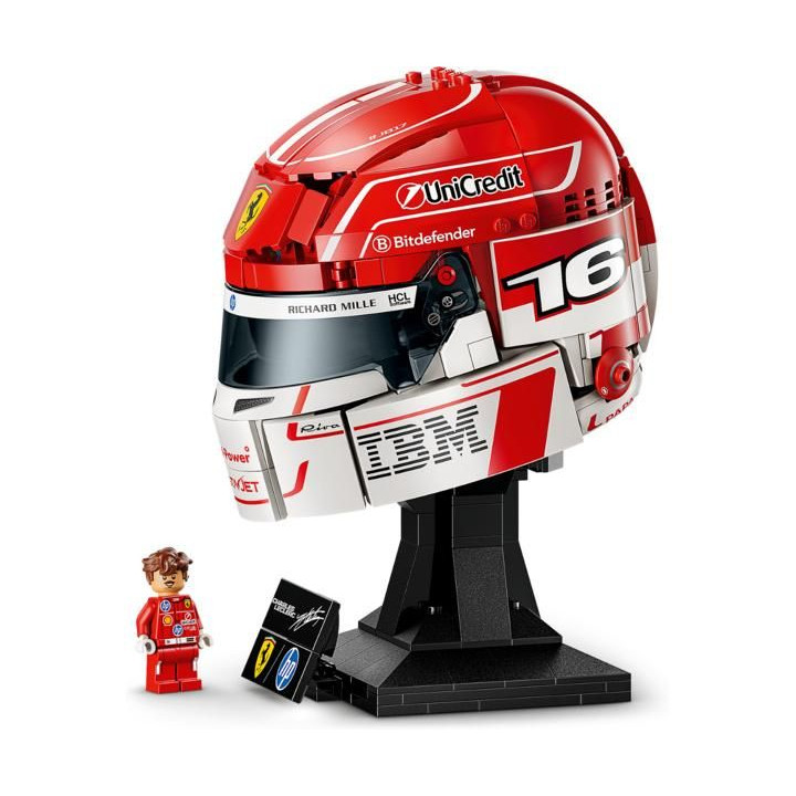 LEGO Editions - Helma Charles Leclerc ze Scuderia Ferrari HP