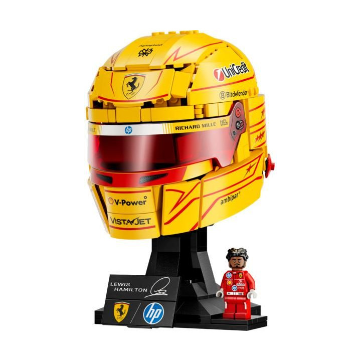 LEGO Editions - Helma Lewis Hamilton ze Scuderia Ferrari HP