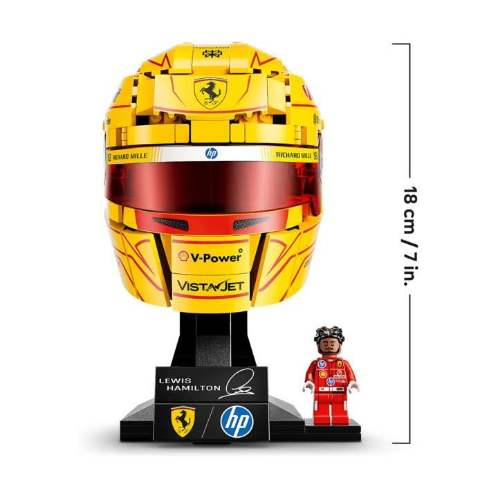 LEGO Editions - Helma Lewis Hamilton ze Scuderia Ferrari HP