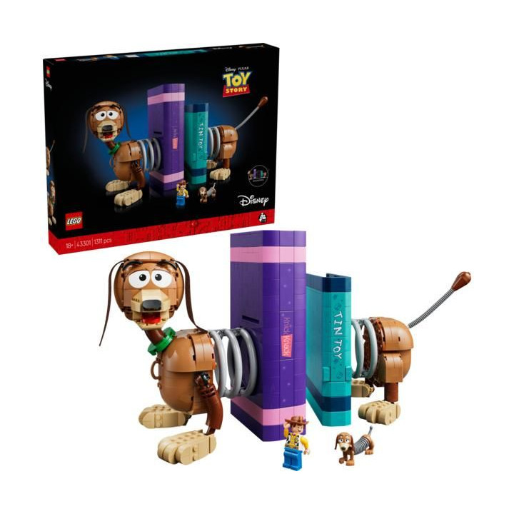 LEGO Disney - Knižní zarážky: Slinky z filmu Toy Story