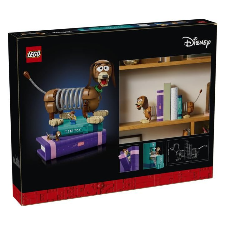LEGO Disney - Knižní zarážky: Slinky z filmu Toy Story