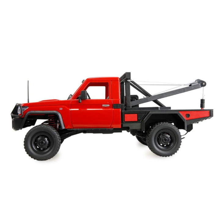 Toyota Land Cruiser Crawler odťahovka 4wd 1/12 RTR červená | RCsvet