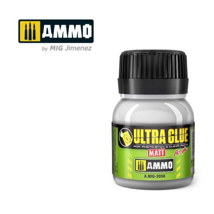 Ultra Glue Matt for Photo-Etch and Clear Parts / A.MIG-2058 | RCsvet