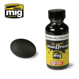Black Microfiller 30ml - Lesklý čierny základ / A.MIG-8211 | RCsvet