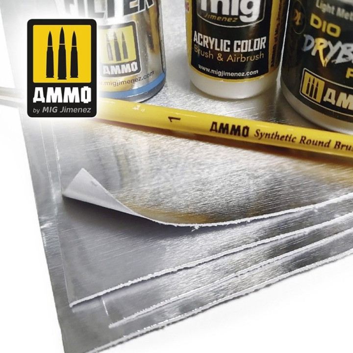 Aluminium Sheets 280mm x 195mm (5ks) / A.MIG-8247 | RCsvet