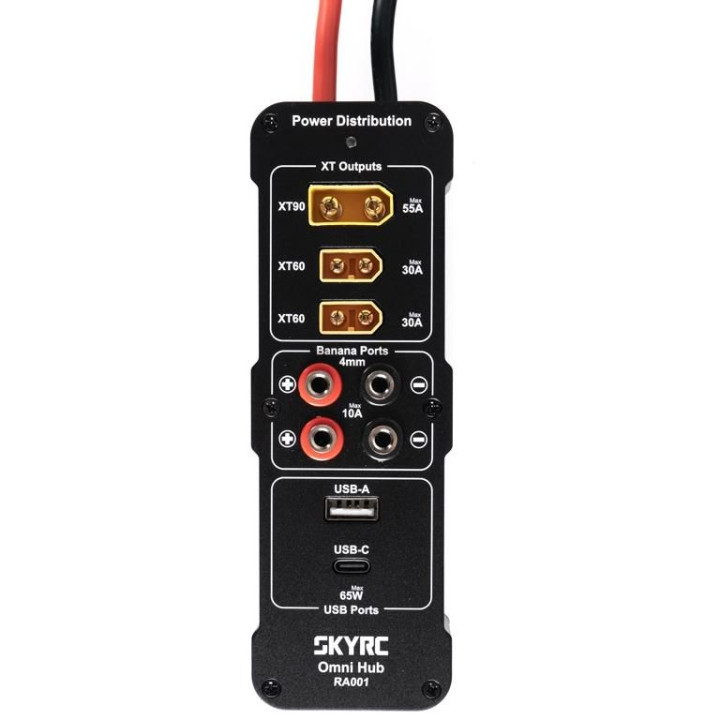 SkyRC RA001 Napájecí/nabíjecí ústředna XT60/90