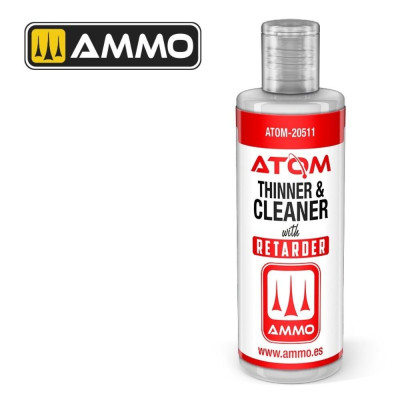 ATOM Thinner and Cleaner with Retarder 60ml | RCsvet