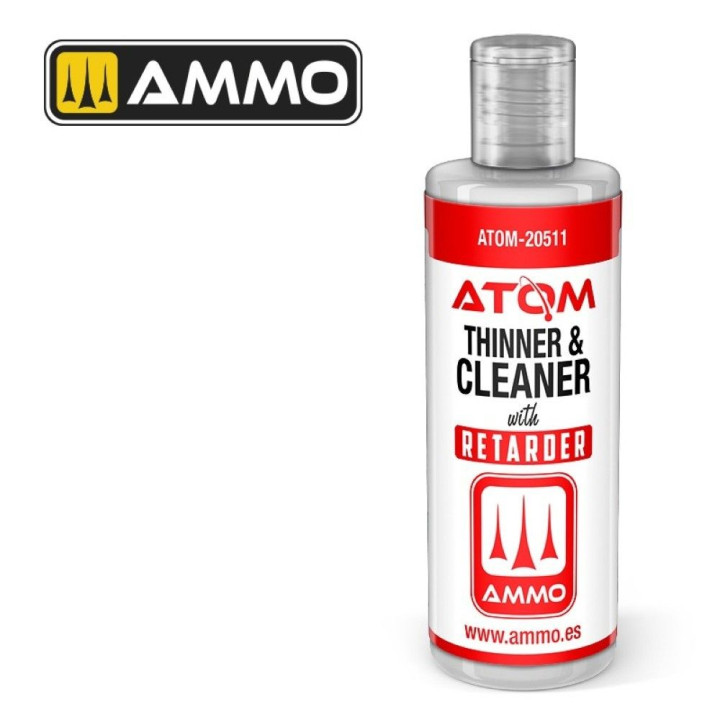 ATOM Thinner and Cleaner with Retarder 60ml | RCsvet