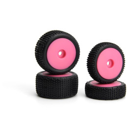 Sideline Buggy kola kompletní (Pink/Front/Rear)