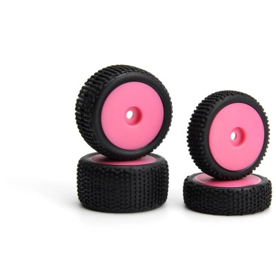 Sideline Buggy kola kompletní (Pink/Front/Rear)