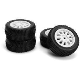 Kola kompletní Sidepin SC (bílá/přední/zadní)