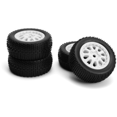 Kola kompletní Sidepin SC (bílá/přední/zadní)