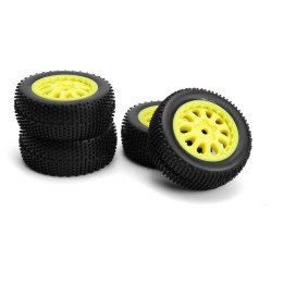 Kola kompletní Sidepin SC (žlutá/přední/zadní)