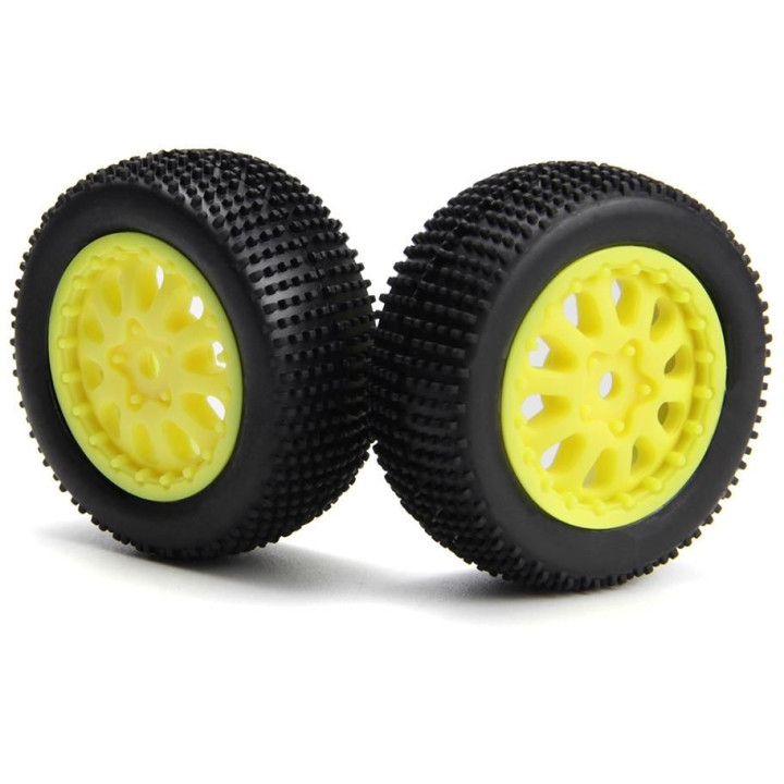 Kola kompletní Sidepin SC (žlutá/přední/zadní)