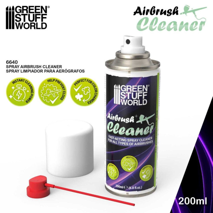 Čistiaci sprej na airbrush 200 ml - GSW Cleaner | RCsvet