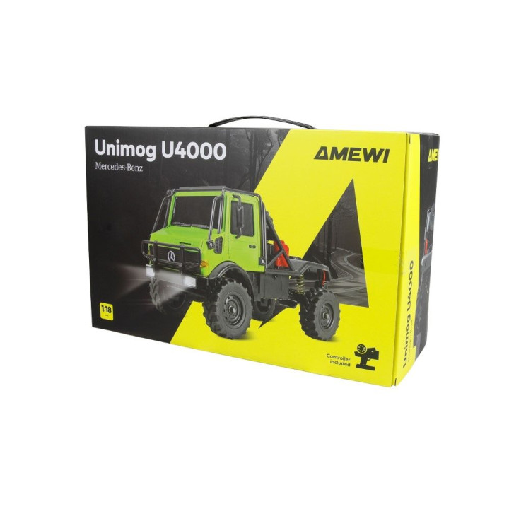 MERCEDES-BENZ UNIMOG U4000 SCALE CRAWLER 4WD 1:18 RTR | RCsvet