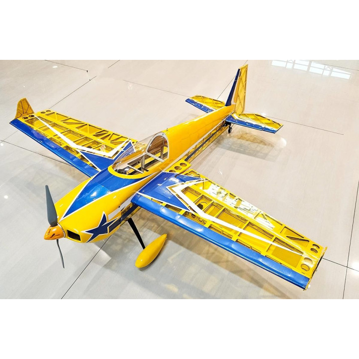 Laser 200 1,22m Žlutá NightFly