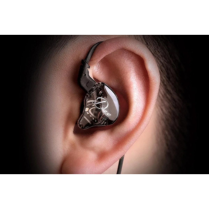 KZ Dawn Sluchátka s mikrofonem (Silver-plated cable)