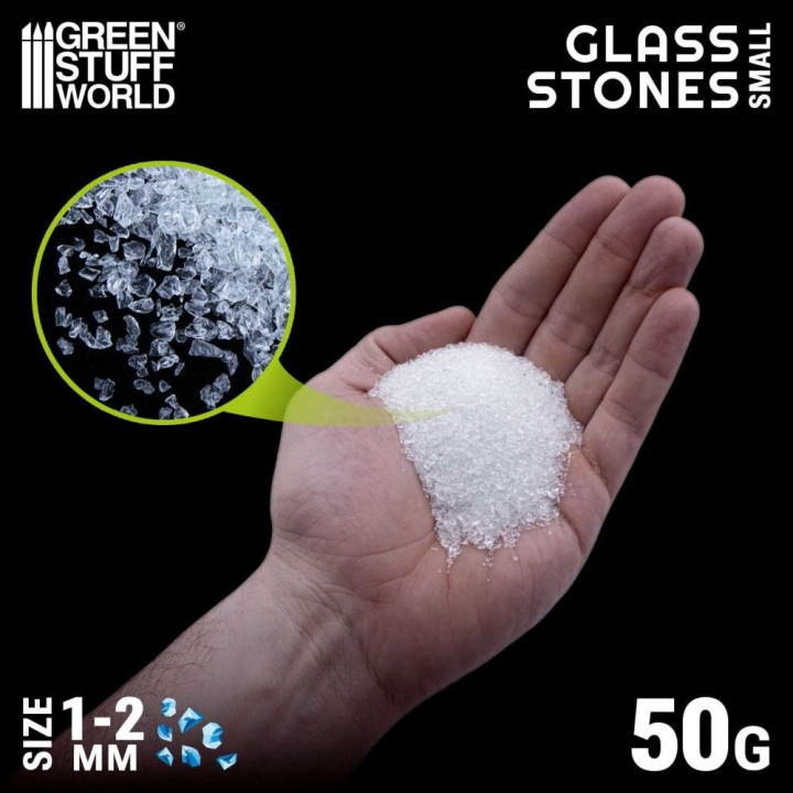 DRVENÉ SKLENÉ KAMIENKY 1–2 MM | RCsvet