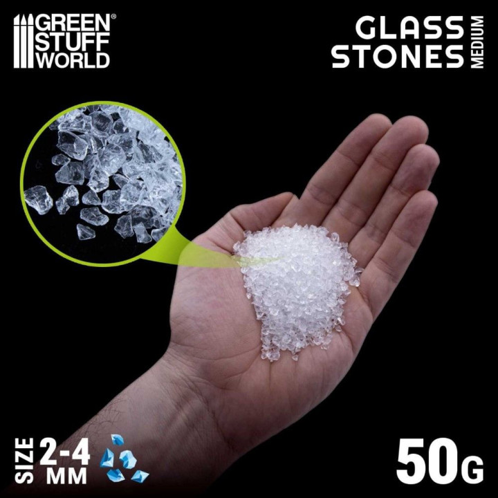 DRVENÉ SKLENÉ KAMIENKY 2–4 MM | RCsvet