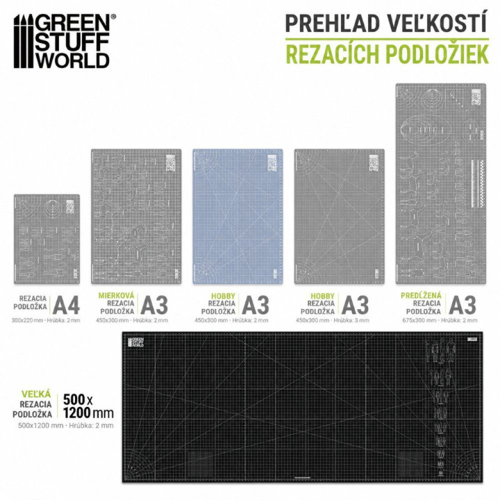 VEĽKÁ REZACIA PODLOŽKA 50 X 120 CM | RCsvet