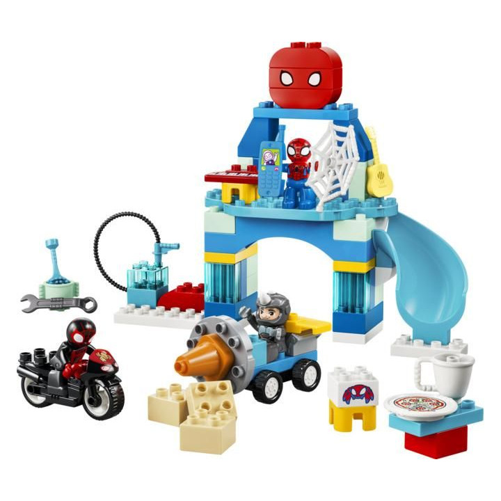 LEGO DUPLO - Spideyho tým a pavoučí základna