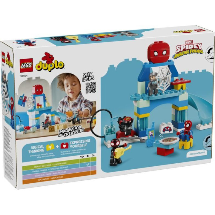 LEGO DUPLO - Spideyho tým a pavoučí základna