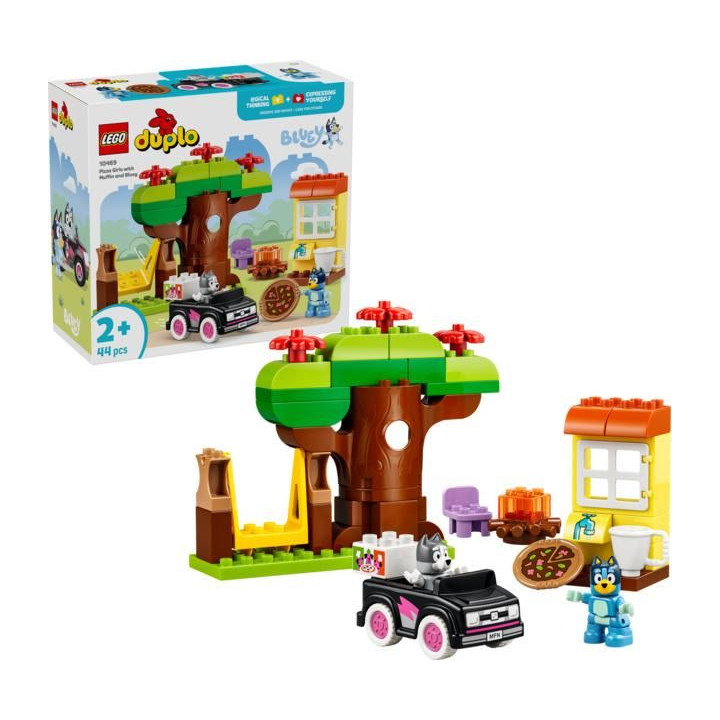 LEGO DUPLO - Muffin, Bluey a rozvoz pizzy