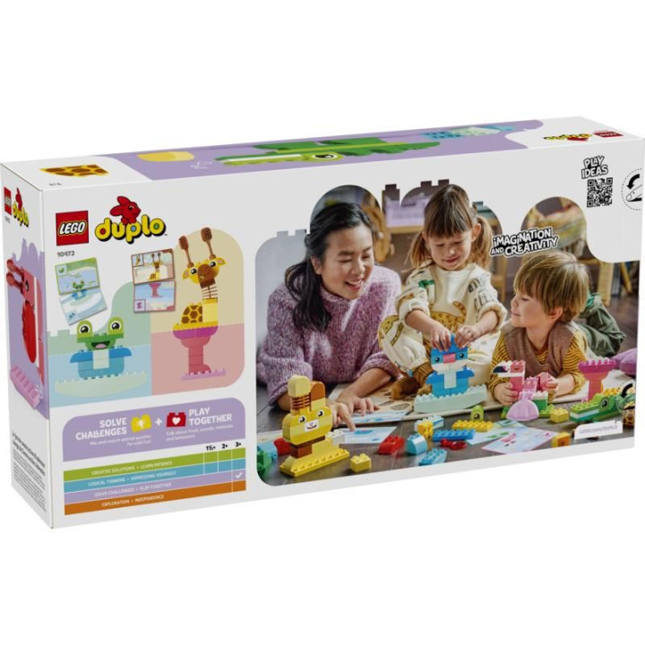 LEGO DUPLO - Hravé stavění zvířátek